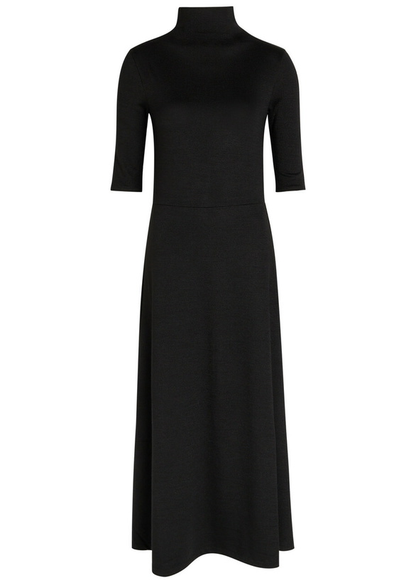 Photo: Vince Jersey Close-knit Dress Black