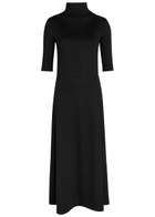 Vince Jersey Close-knit Dress Black