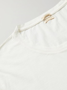 MASSIMO ALBA - Panarea Watercolour-Dyed Cotton-Jersey T-Shirt - Neutrals