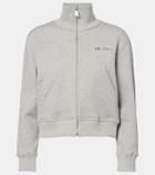 The Attico Cotton fleece track jacket