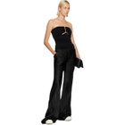 Rick Owens Black Alannah Prong Bustier Top