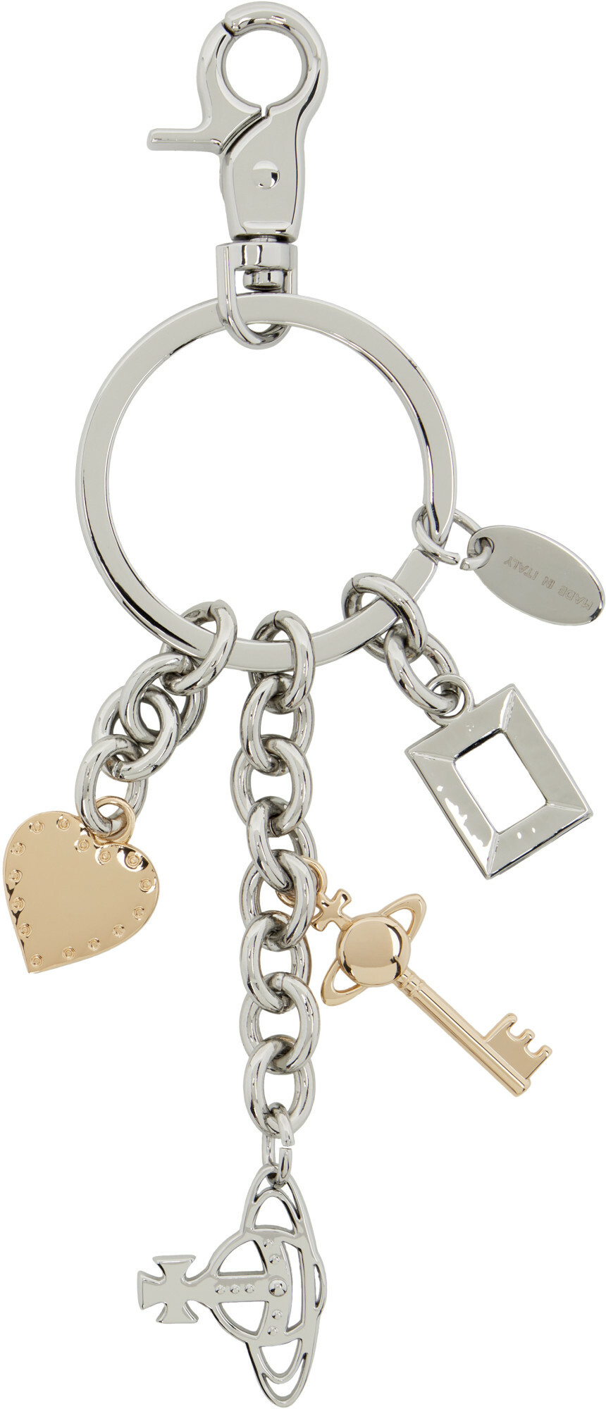 Vivienne Westwood Multi Charm Keychain