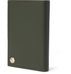 PAUL SMITH - Pivot Striped Leather Cardholder - Green