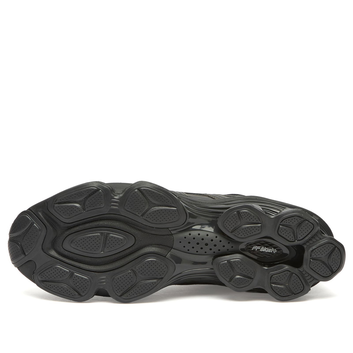 Asics Gel-Kinetic Fluent Sneakers in Black/Graphite Grey