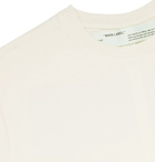 Off-White - Logo-Print Cotton-Jersey T-Shirt - Men - Off-white