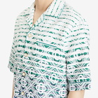 Casablanca Men's Towelling Vacation Shirt in Monogram Gradient