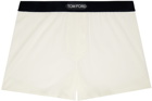 TOM FORD White Patch Boxers