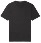 Massimo Alba - Panarea Slim-Fit Cotton-Jersey T-shirt - Black