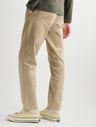 Club Monaco - Travel Slim-Fit Cotton-Blend Trousers - Neutrals