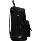 Prada Black Nylon Montagna Backpack