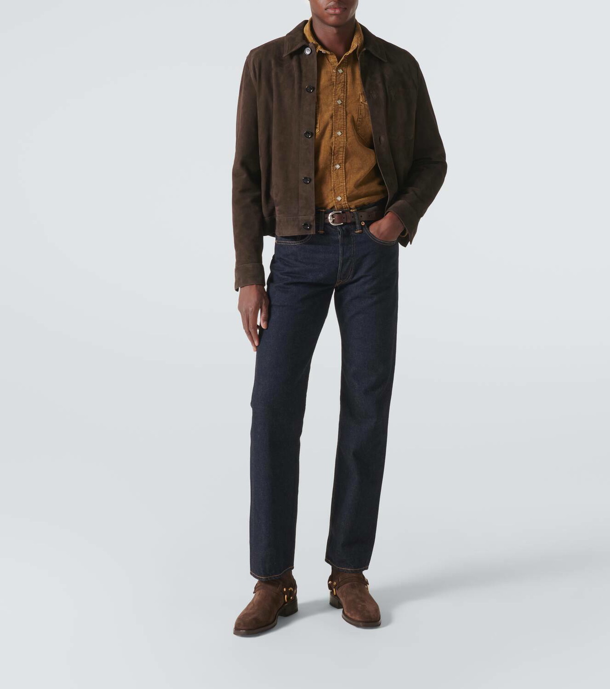 RRL Buffalo West cotton corduroy shirt RRL
