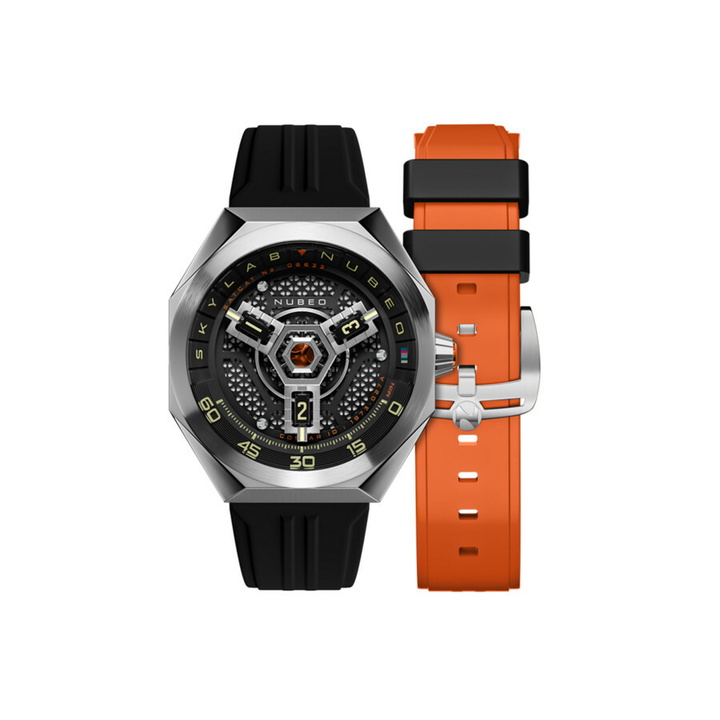 Photo: Nubeo Skylab Grey Dial Mens Watch NB-6083-01