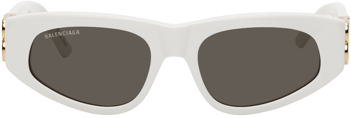 Photo: Balenciaga White Dynasty Sunglasses