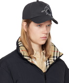 Burberry Gray EKD Cotton Baseball Cap