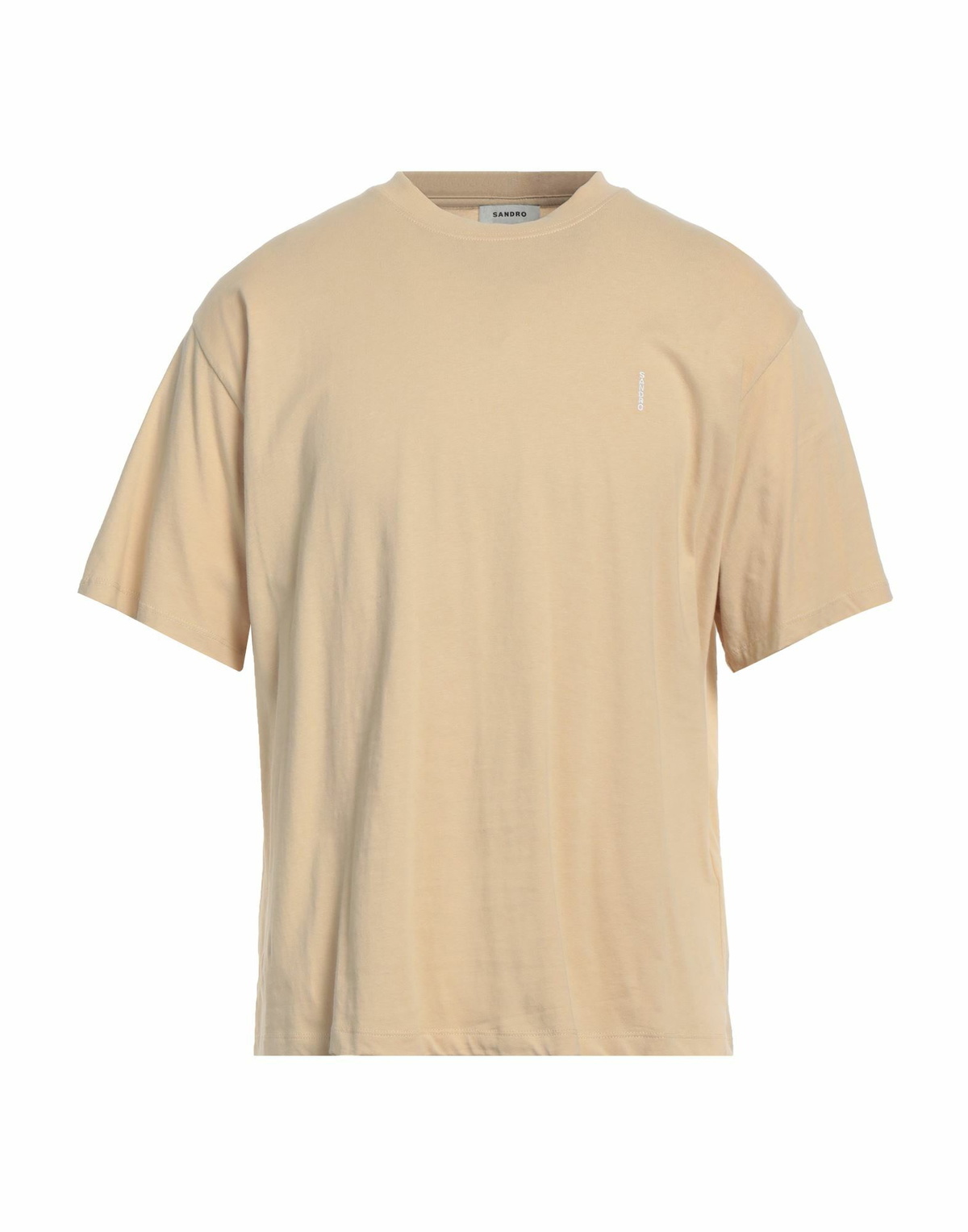 Sandro Mens T-shirt in Beige