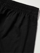 Nike Training - Yoga Slim-Fit Logo-Embroidered Dri-FIT Drawstring Shorts - Black