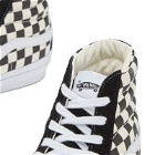 Vans Men's Sk8-Hi Reissue 38 Sneakers in Lx Checkerboard Black/Off White