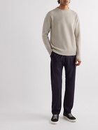 Barena - Corba Ribbed Virgin Wool Sweater - Neutrals