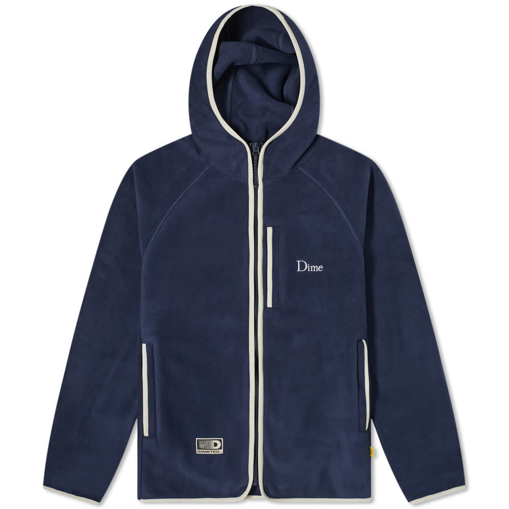 Dime Polar Fleece Hooded Jacket Dime