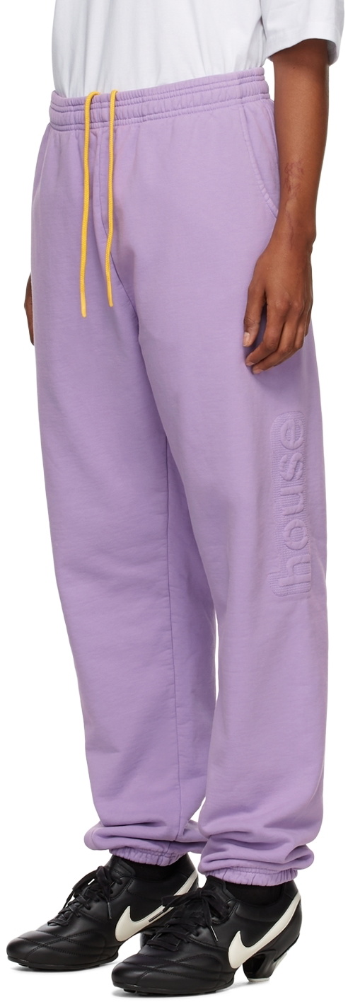 drew house SSENSE Exclusive Purple 'The OG House' Lounge Pants