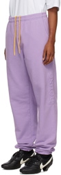 drew house SSENSE Exclusive Purple 'The OG House' Lounge Pants