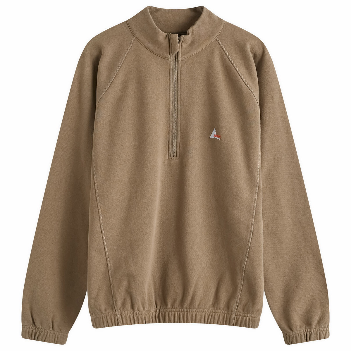 ROA Men's Heavy Half Zip Sweatshirt in Crocodile ROA