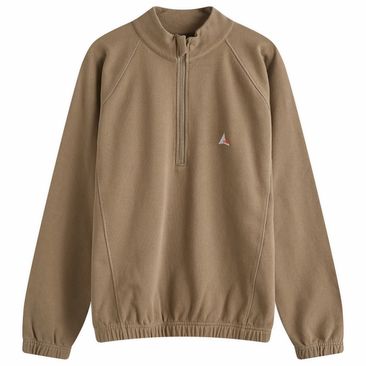 Photo: ROA Men's Heavy Half Zip Sweatshirt in Crocodile