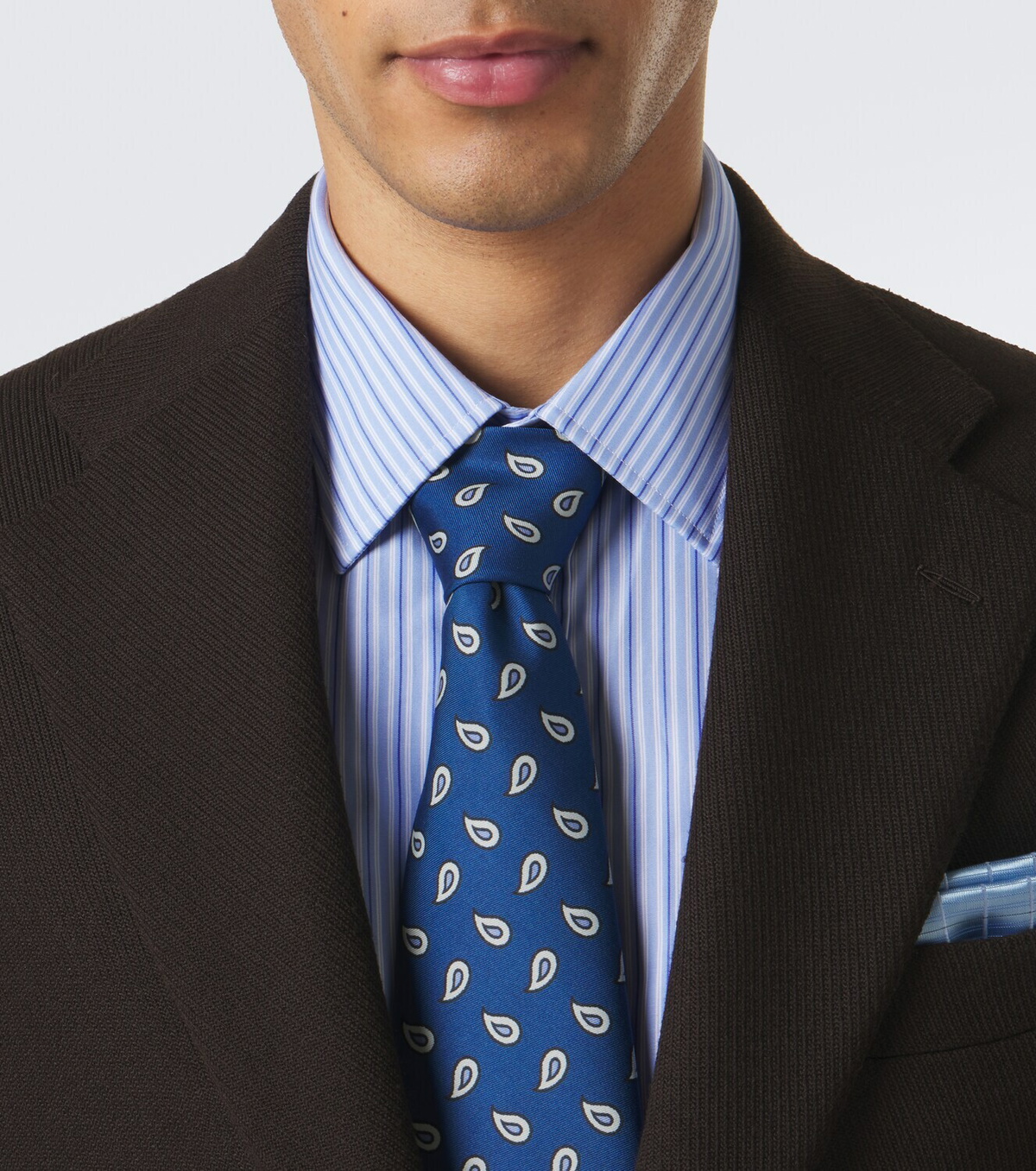 Charvet Paisley silk twill tie