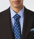 Charvet Paisley silk twill tie