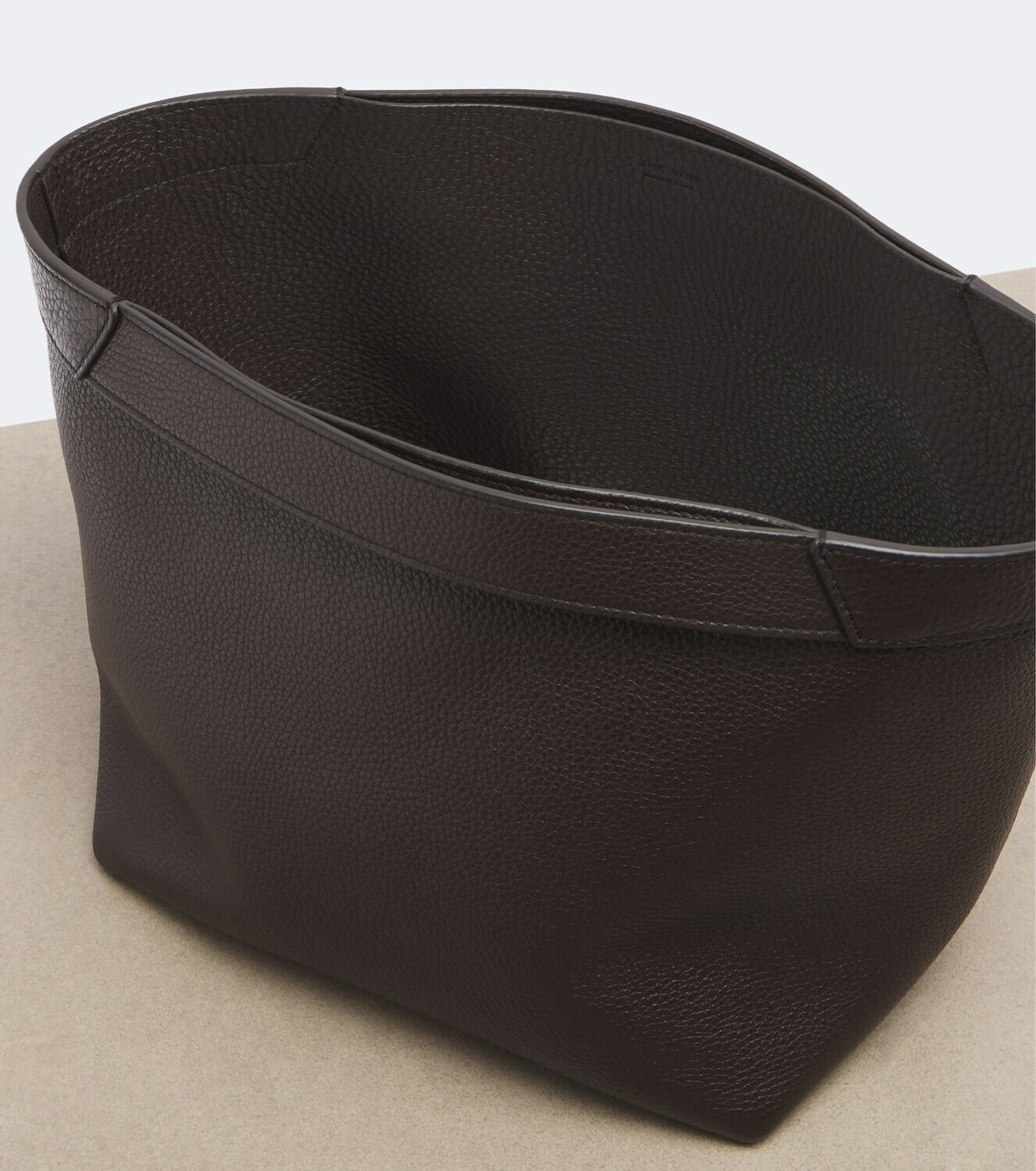 The Row Kit Small leather top-handle bag