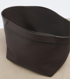 The Row Kit Small leather top-handle bag