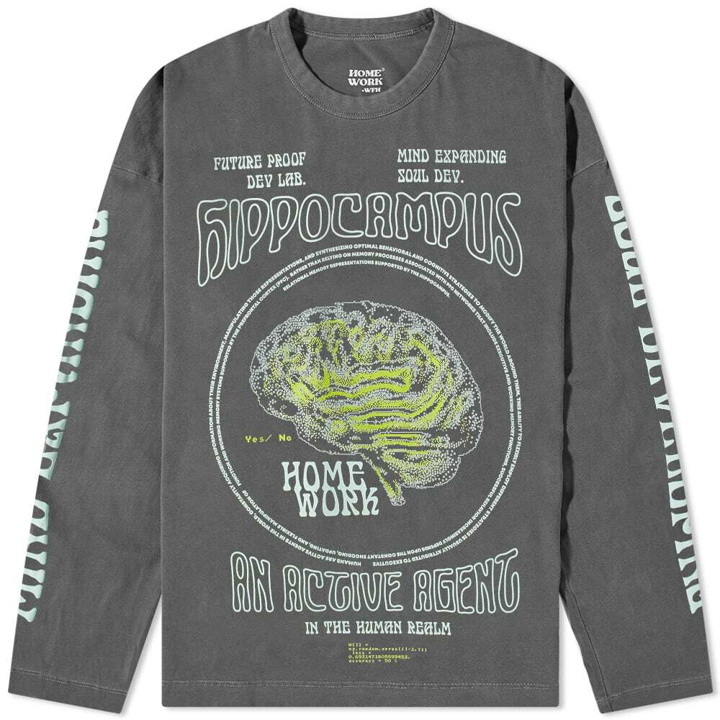 Photo: Homework Hippocampus Long Sleeve Tee