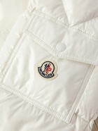 Moncler - Chiablese Quilted Glossed-Shell Hooded Down Jacket - White