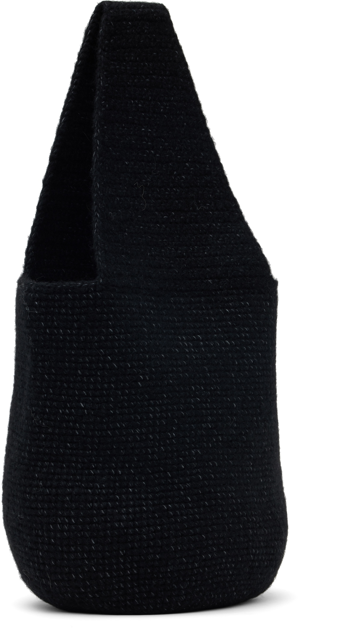 Lauren Manoogian Black Crochet Calabaza Tote