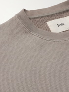FOLK - Dégradé Loopback Cotton-Jersey Sweatshirt - Neutrals - 5