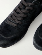 Rick Owens - Minimal Sneaks Pony Hair Sneakers - Black