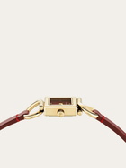 Ferragamo Womens Gancini Bangle watch in Red