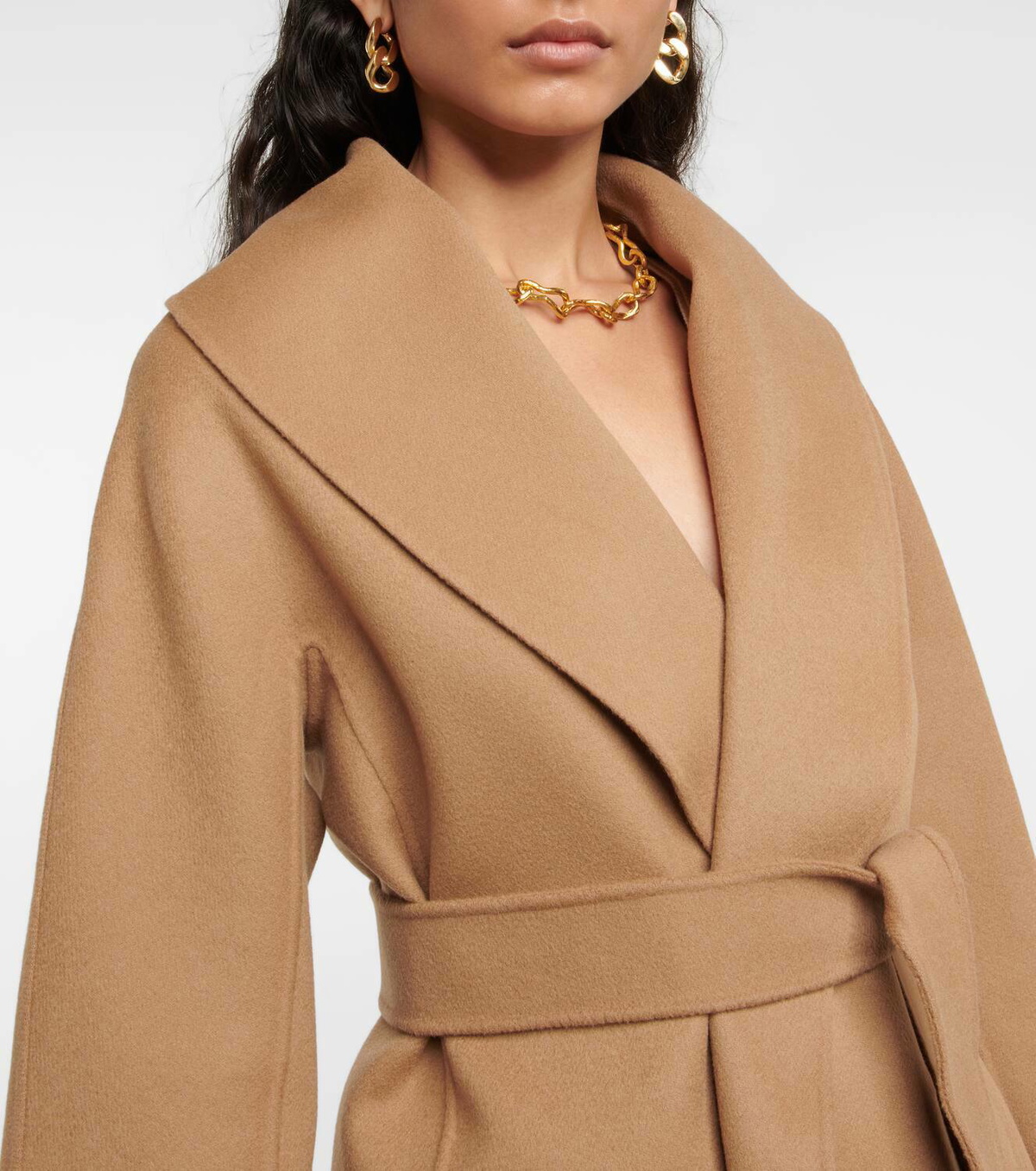 Max mara messi wrap coat online