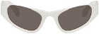 ALAÏA White Cat-Eye Sunglasses