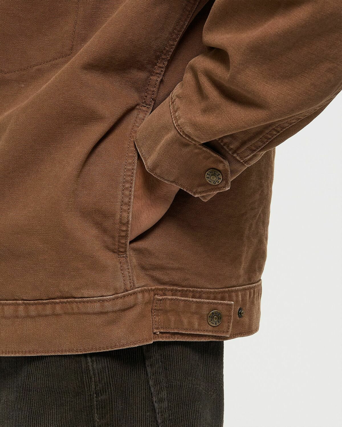 Levis WESTERN INSPIRED TRUCK Brown Mens Denim Jacket