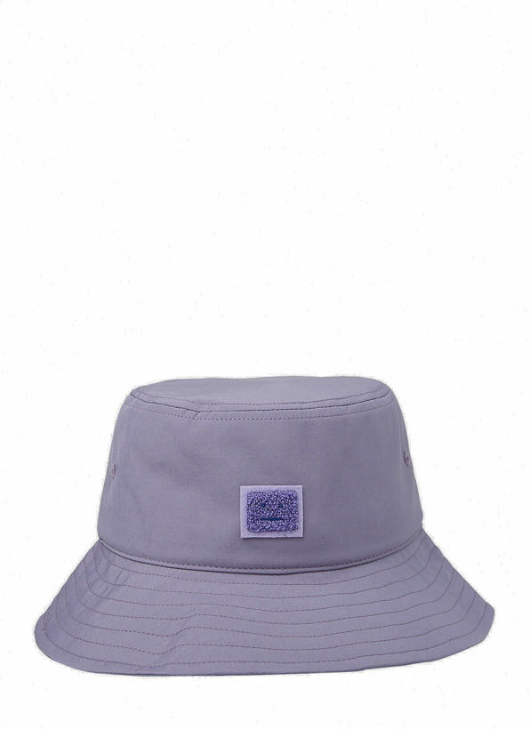Photo: Acne Studios - Face Patch Bucket Hat in Lilac
