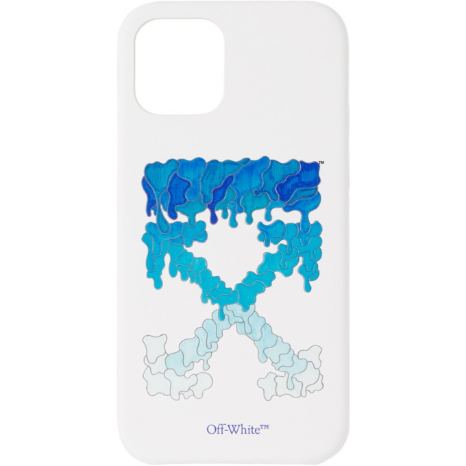 Photo: Off-White White and Blue Marker iPhone 12 and iPhone 12 Pro Case
