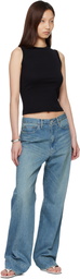 FLORE FLORE Black Esmé Tank Top