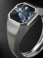 David Yurman - Streamline® Sterling Silver Pietersite Signet Ring - Silver