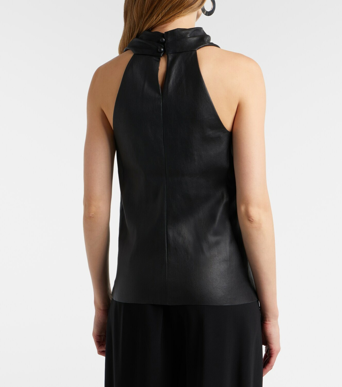 Stouls Aurea leather top