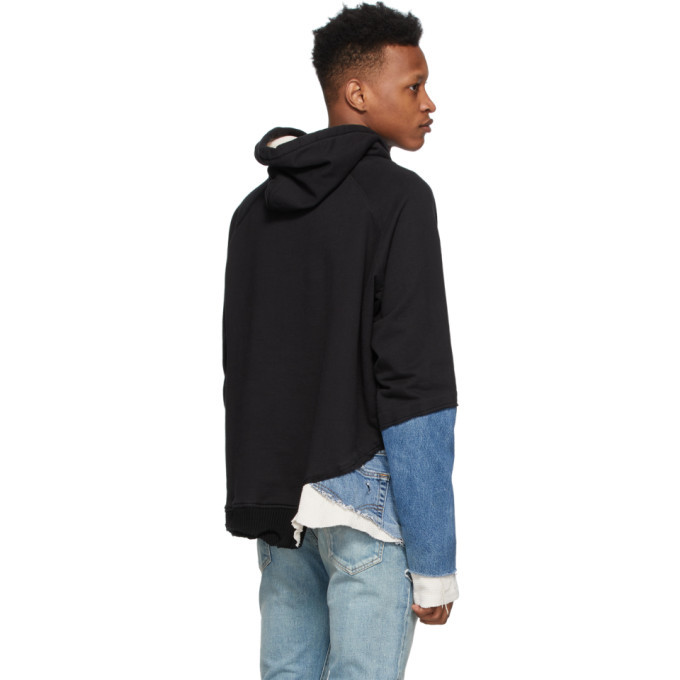 Greg Lauren Black Fragment Hoodie Greg Lauren