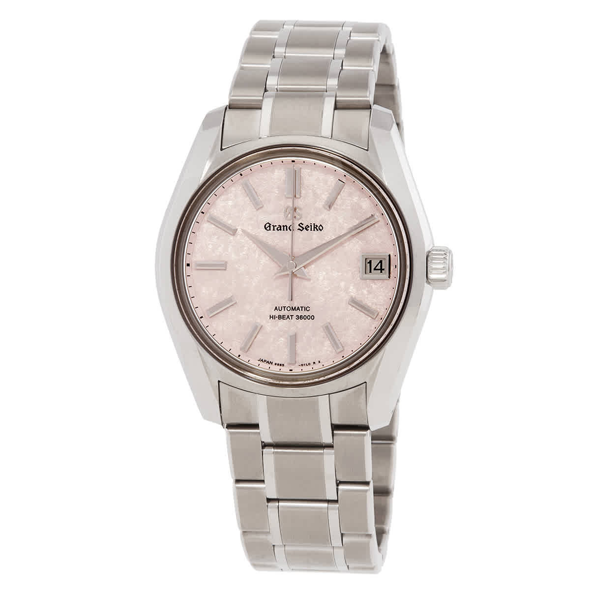Grand Seiko Heritage ''Sakura-Kakushi'' Automatic Pink Dial Ladies Watch SBGH341G
