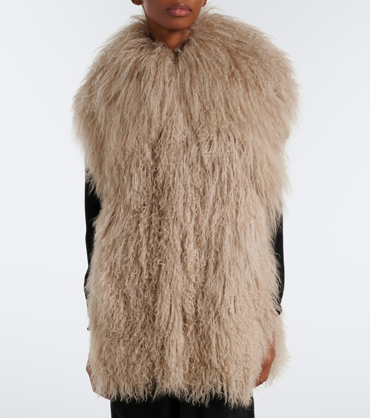 Yves Salomon Shearling vest