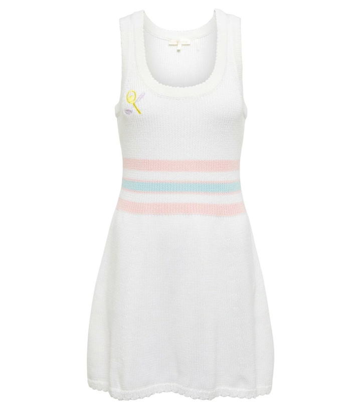 Photo: LoveShackFancy Indiana embroidered minidress