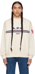 A.P.C. Off-White Adam Sweatshirt